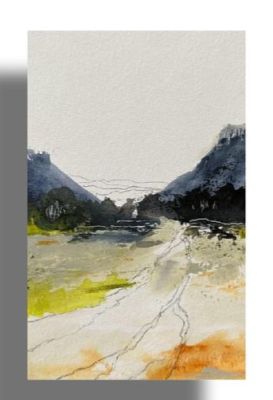 Abstrakte Landschaft 1