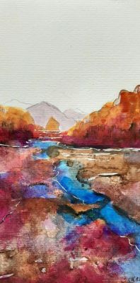 Abstrakte Landschaft 4
