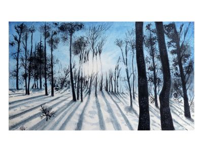 Wandern im Schnee