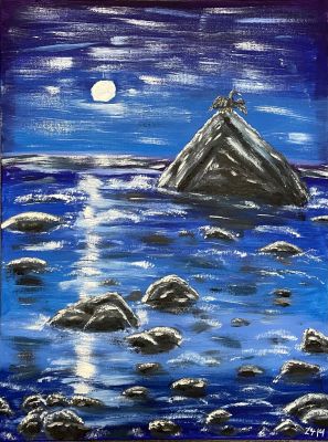 die-blaue-stunde-am-schwanenstein-auf-ruegen