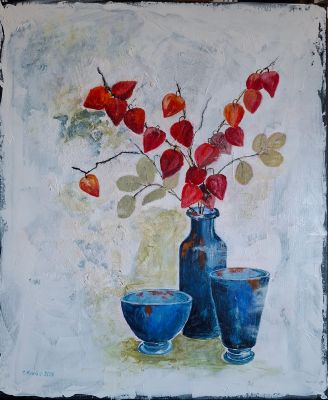 Stillleben mit Physalis