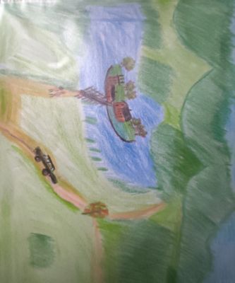 Landschaftsbild, Insel.